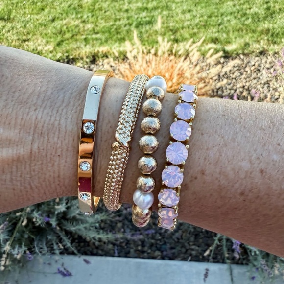 Park Lane Pink Opal Impression Bracelet! BNIB!! - Picture 2 of 13